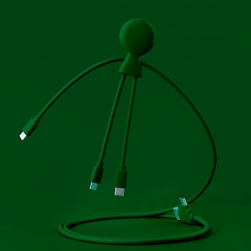 Xoopar Mr Bio 1m Multi-USB Cable Blue