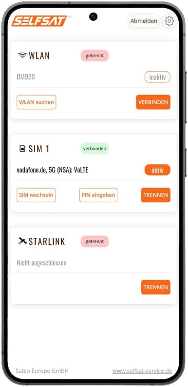 SELFSAT MWR 4550 4G LTE WiFi Router