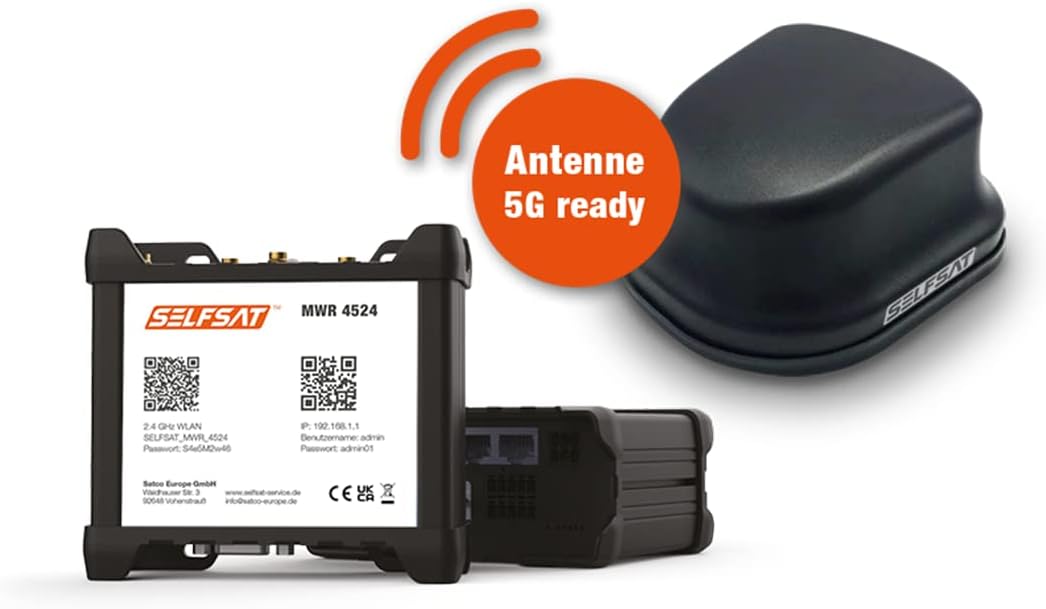 SELFSAT MWR 4550 4G LTE WiFi Router