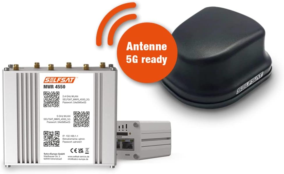 SELFSAT MWR 4550 4G LTE WiFi Router