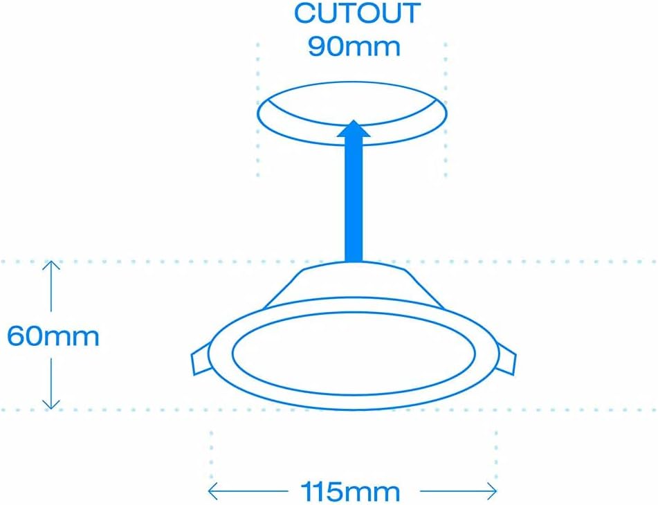 Laser Smart WiFi LED Downlight 10W