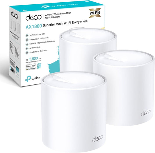TP-Link Deco X55 AX3000 Mesh (3-Pack)