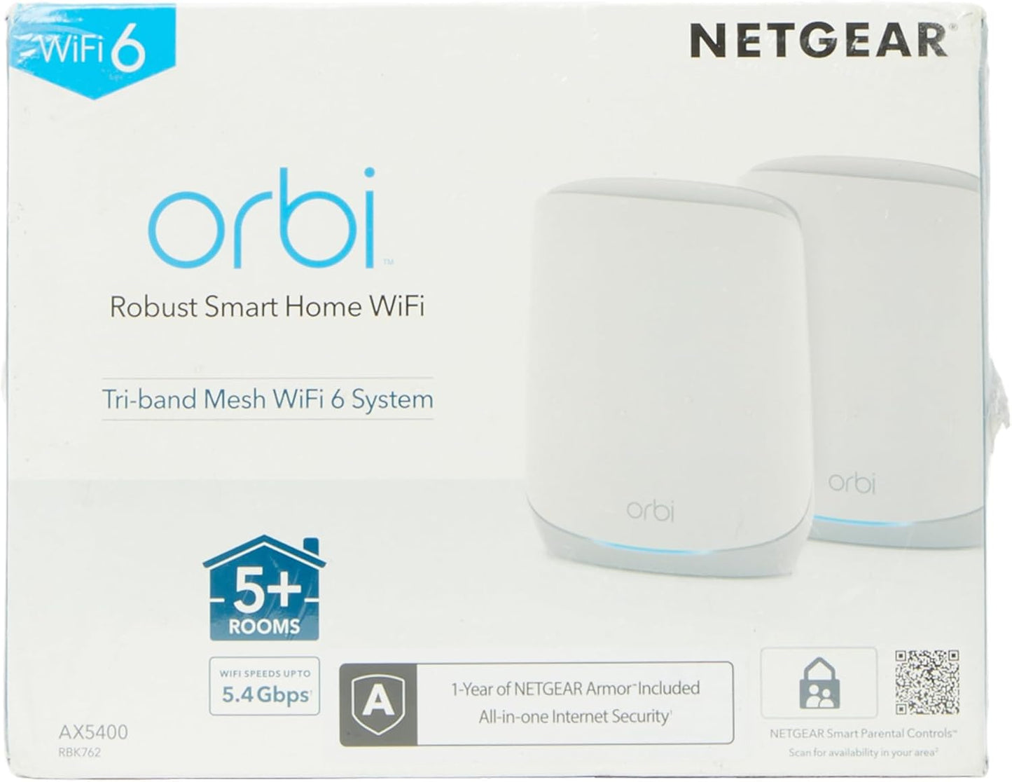 NETGEAR Orbi WiFi 6 Mesh Router 1 Extender
