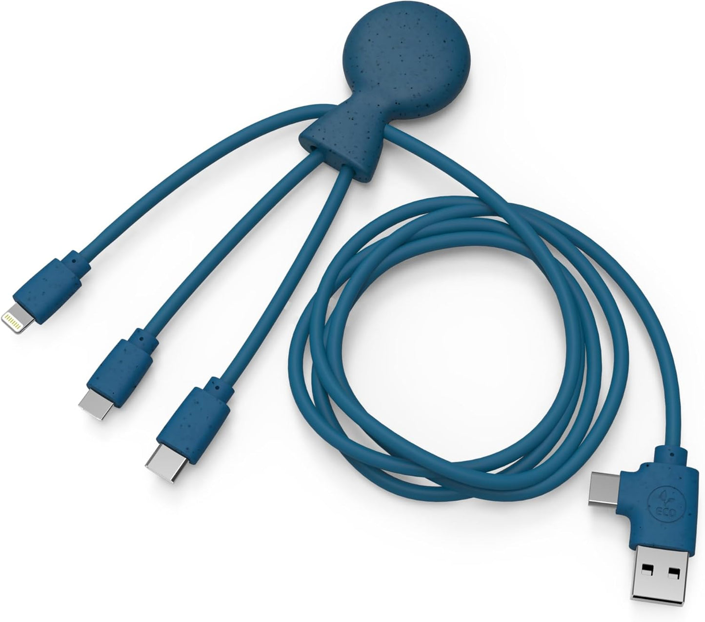 Xoopar Mr Bio 1m Multi-USB Cable Blue