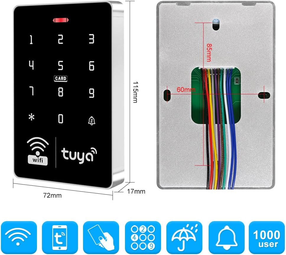 FUSYTULY WiFi RFID Access Control Kit