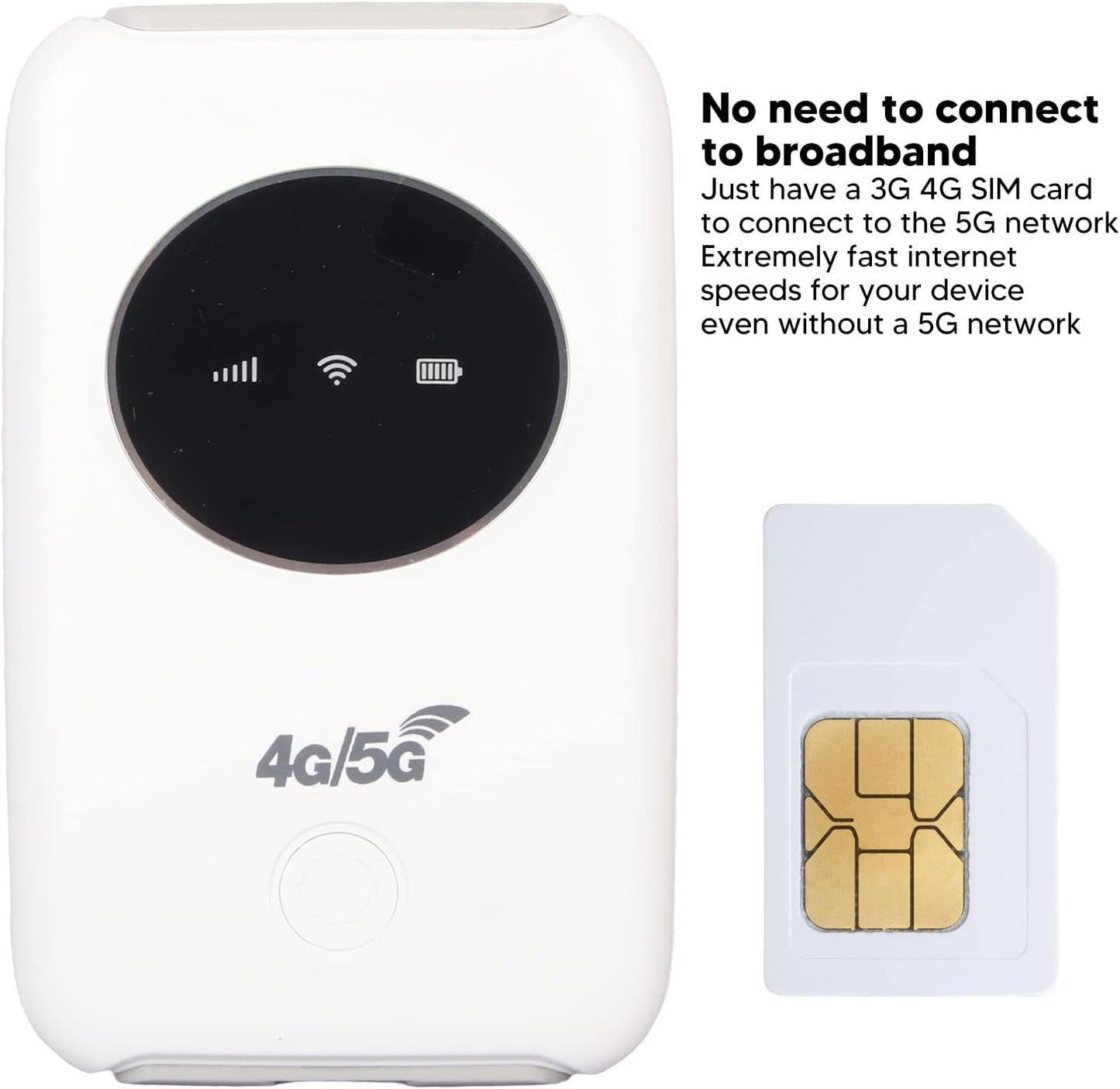 4G/5G Portable WiFi Router 300Mbps