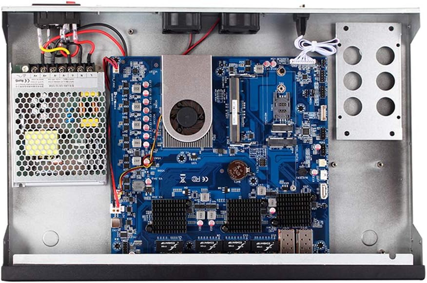 HUNSN 1U Firewall i3 8LAN 128GB