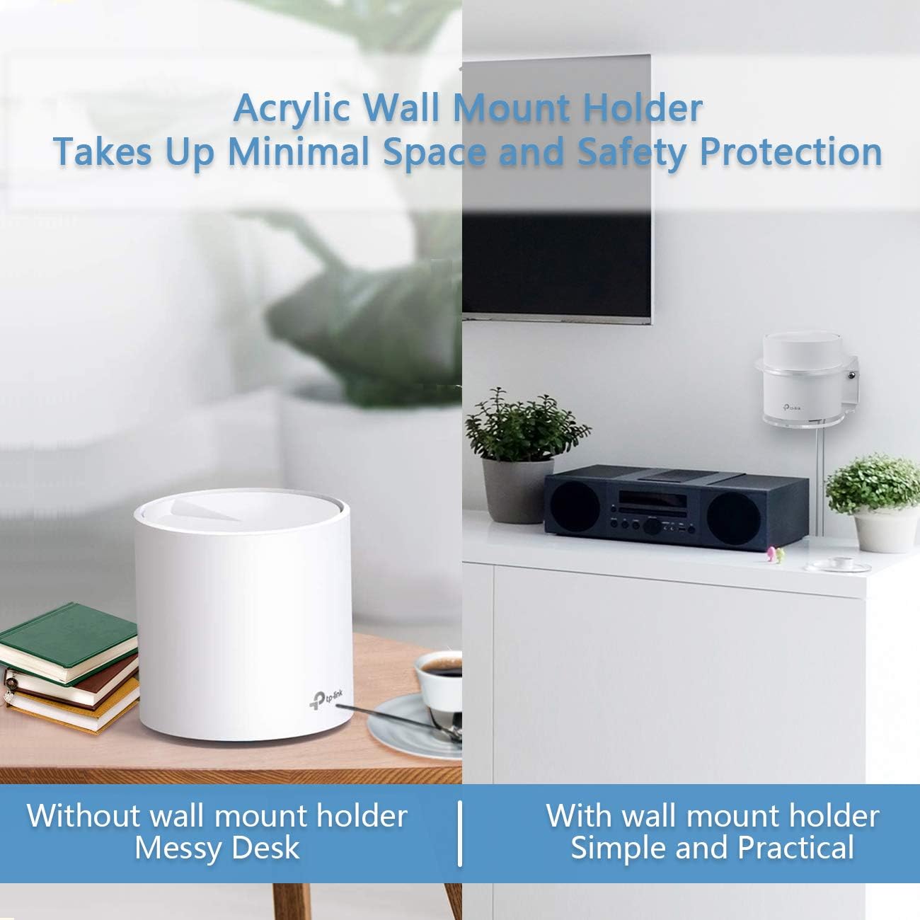 HOLACA Deco WiFi 6 Wall Mount (2-Pack)