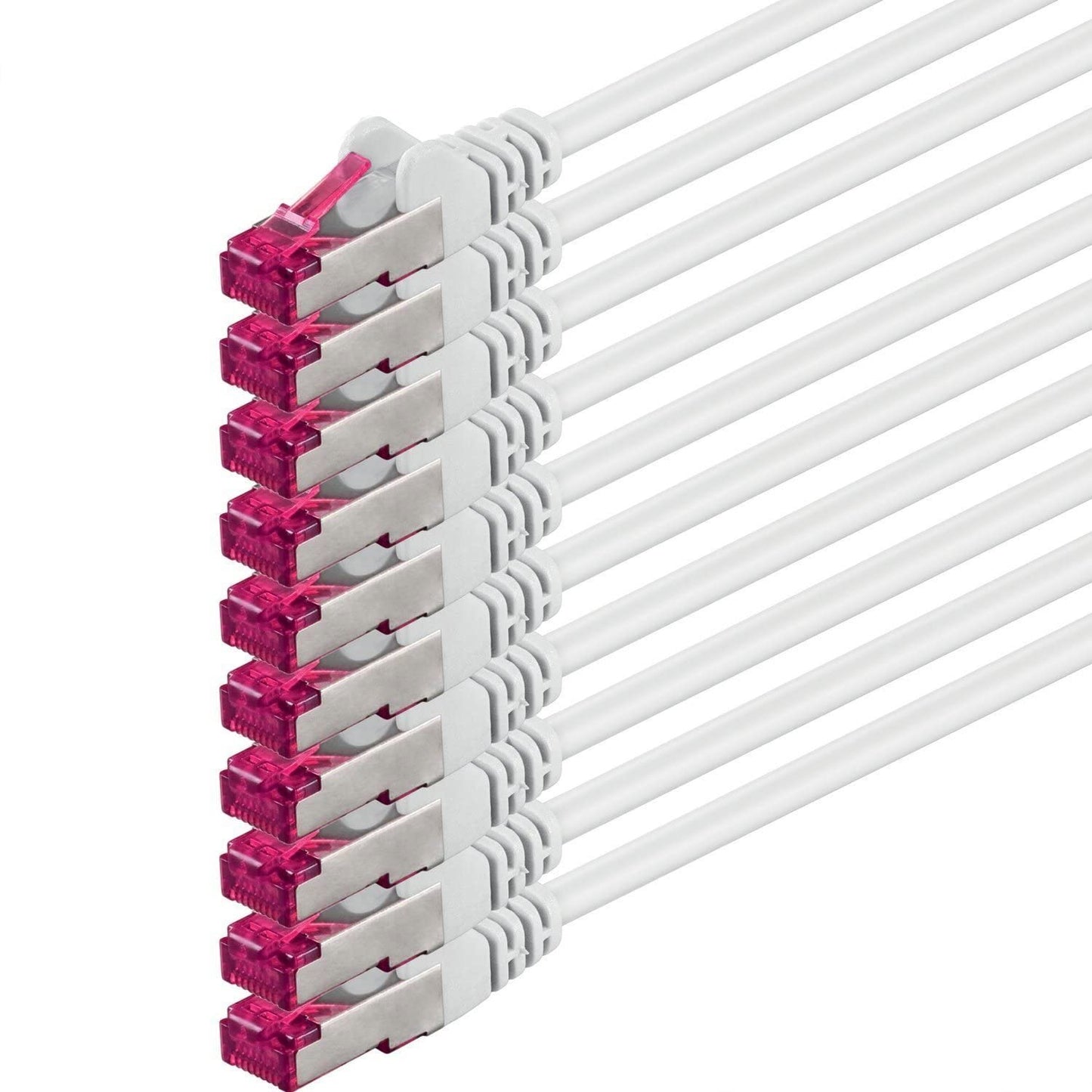 5m CAT6a S-FTP Network Cable Black – 10Gbps