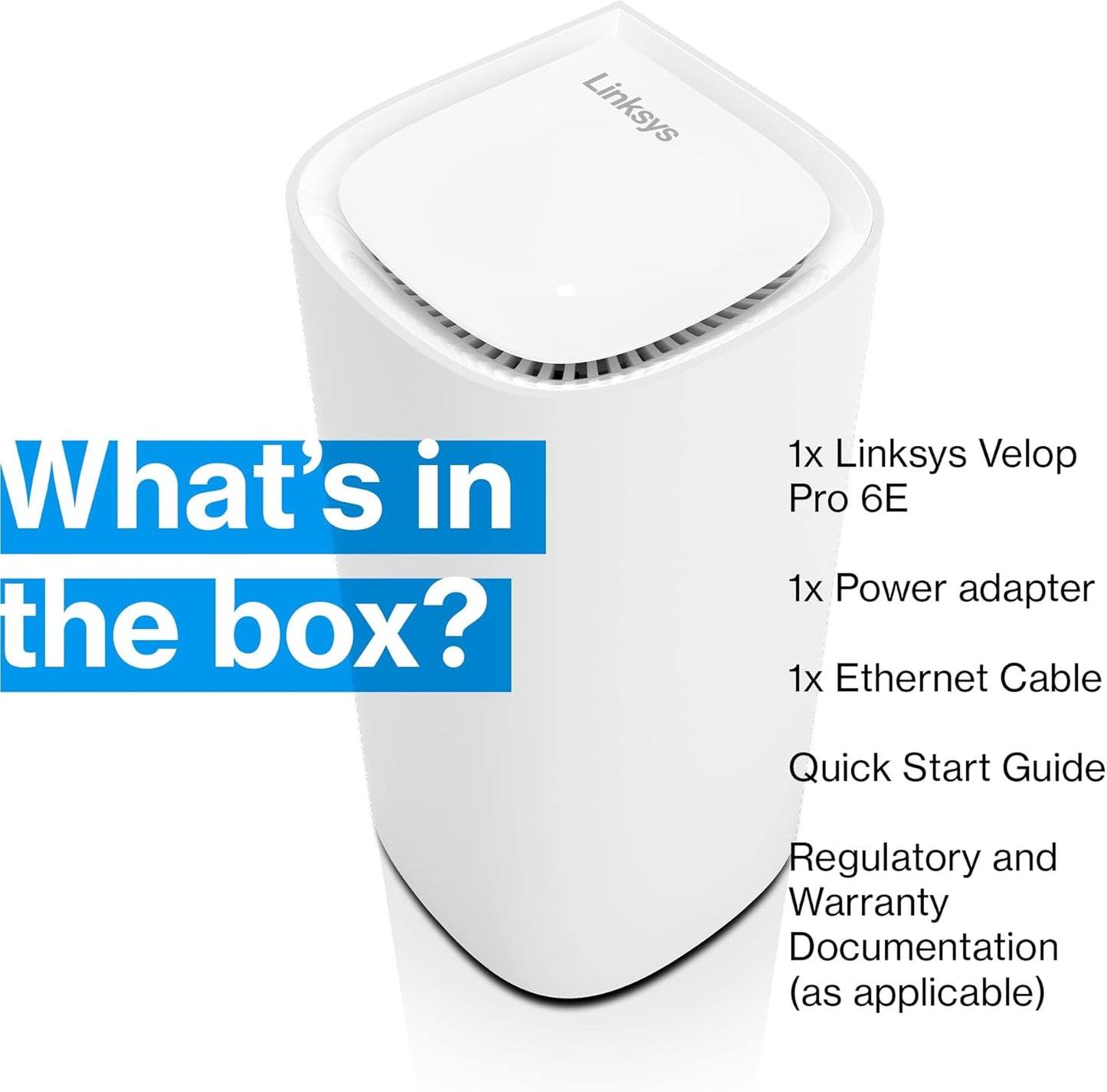 Linksys Velop Pro 7 Mesh WiFi 7 – 3-Pack