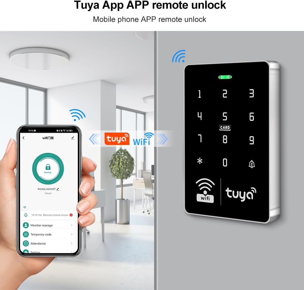 FUSYTULY WiFi RFID Access Control Kit