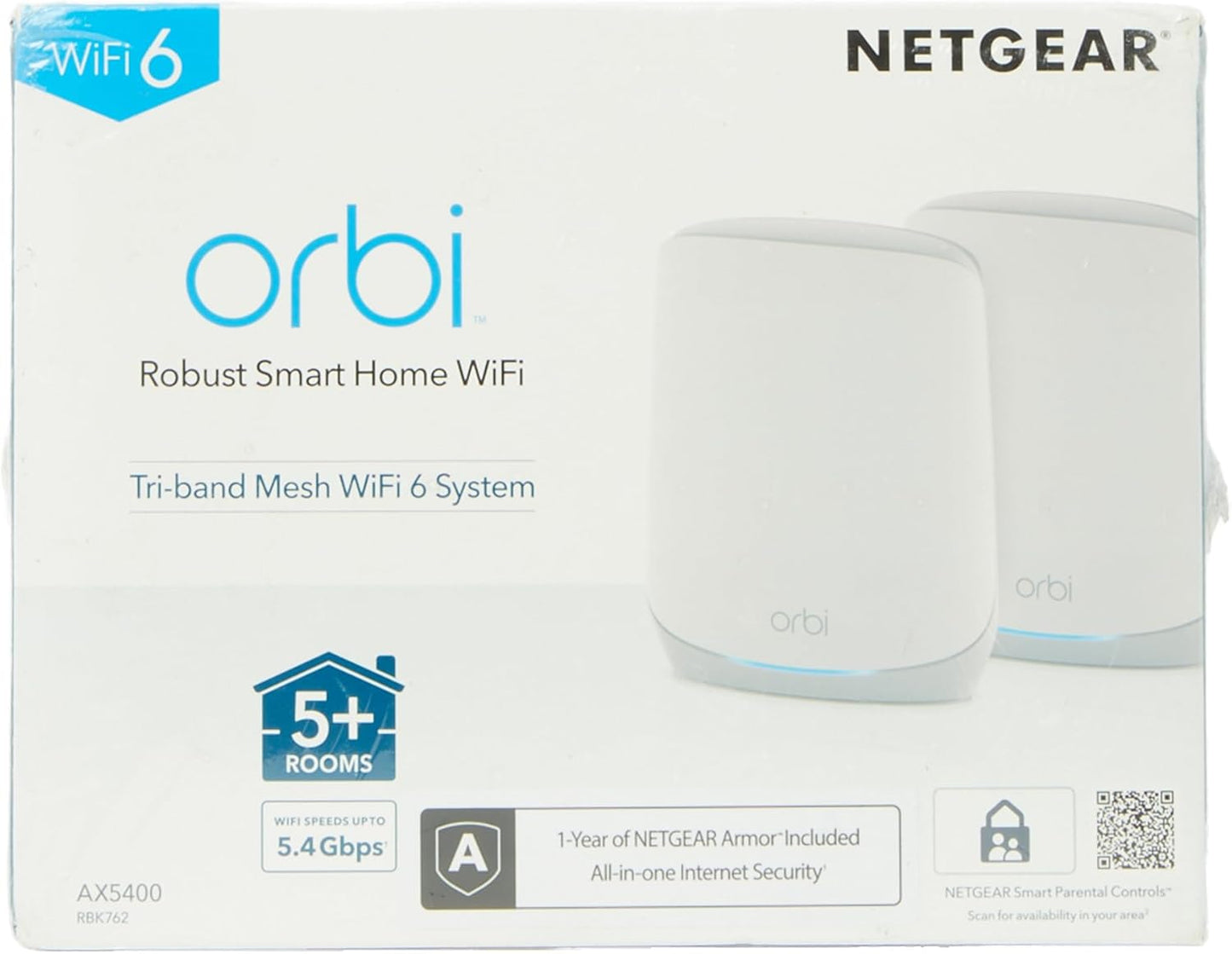 NETGEAR Orbi WiFi 6 Mesh Router 1 Extender