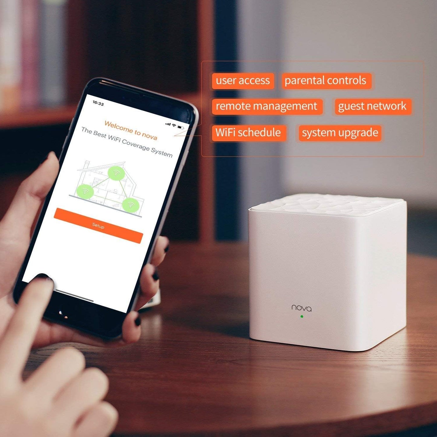 Tenda WLAN - Router NOVA MW3-2