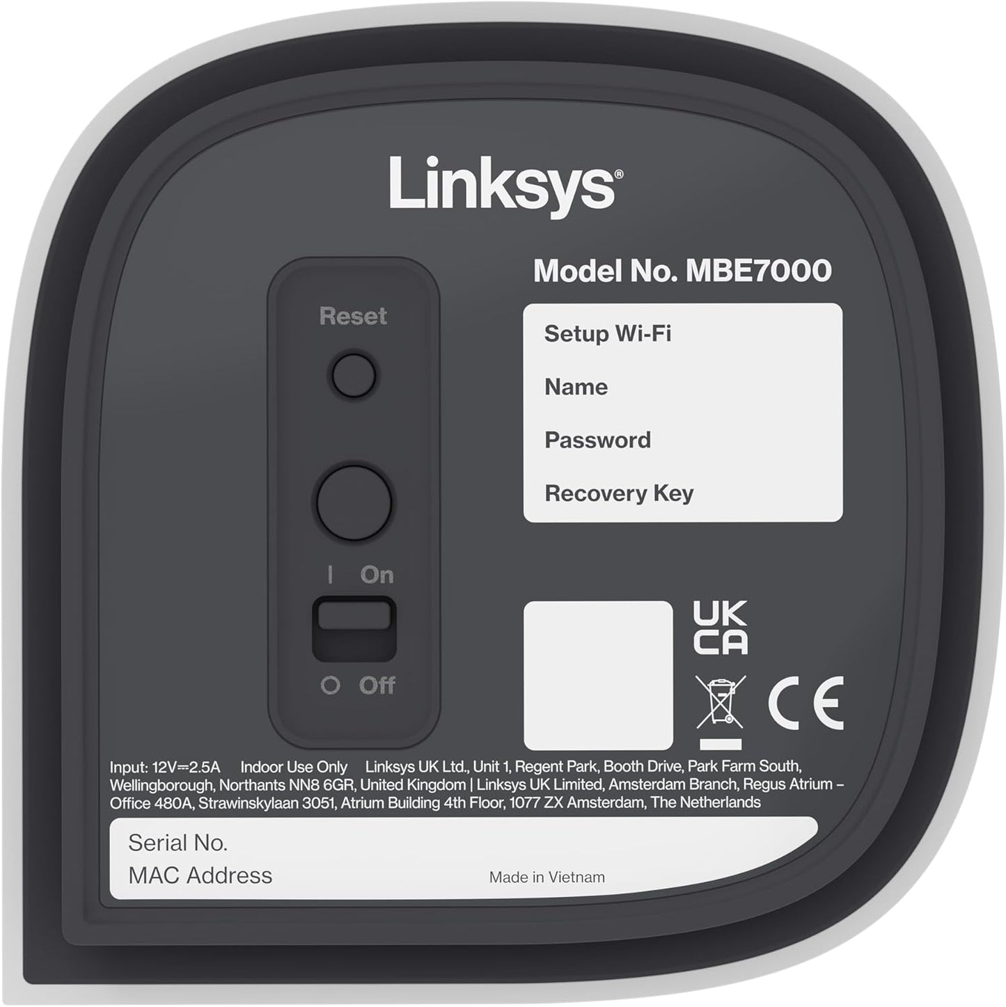 Linksys Velop Pro 7 Mesh WiFi 7 – 3-Pack