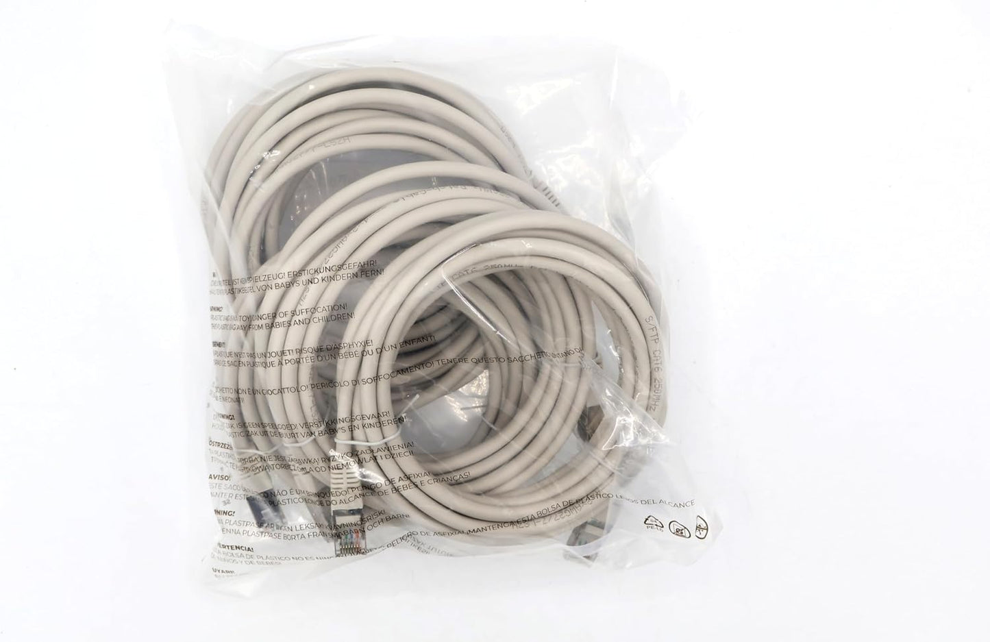 Cat6 Ethernet Cable 0.5m Yellow – 10 pcs