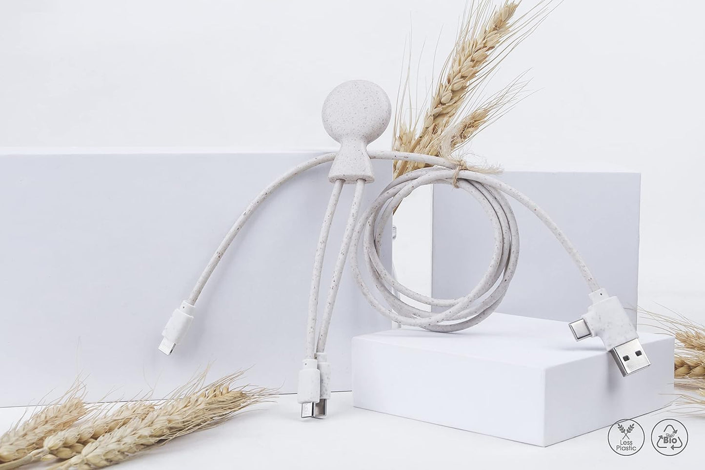 Xoopar Mr Bio 1m Multi-USB Cable Blue