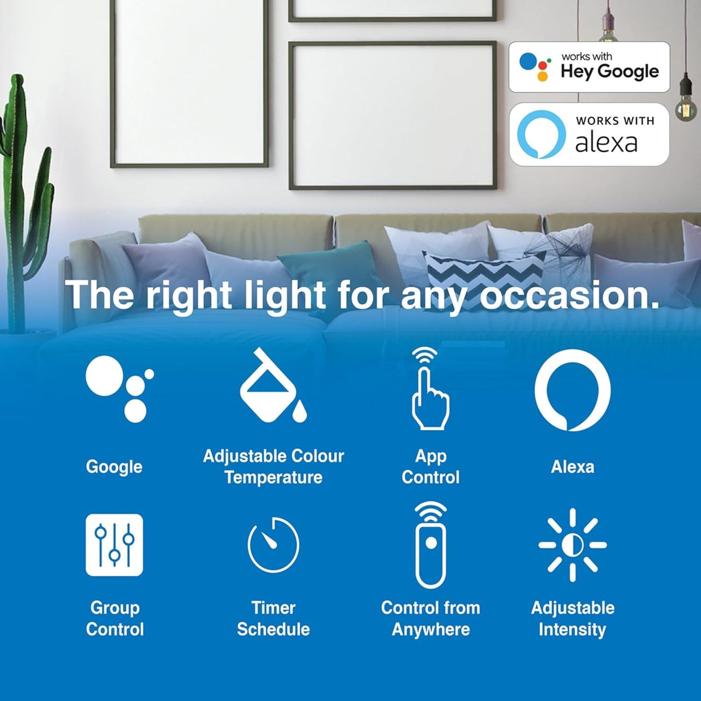 5W E14 Smart LED Bulb WiFi Alexa/Google