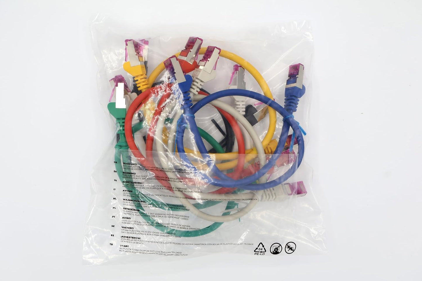 5m CAT6a S-FTP Network Cable Black – 10Gbps