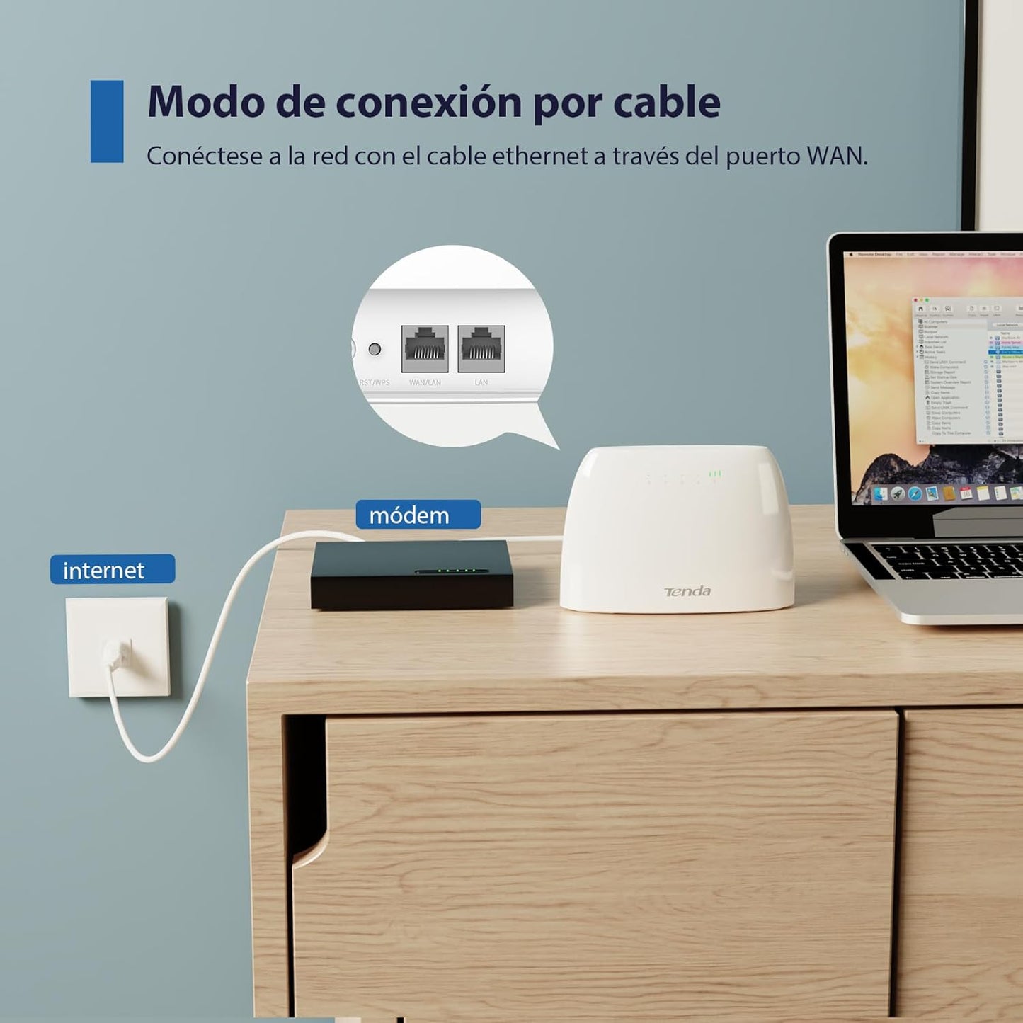 Tenda N300 Wi-Fi 4G LTE Router