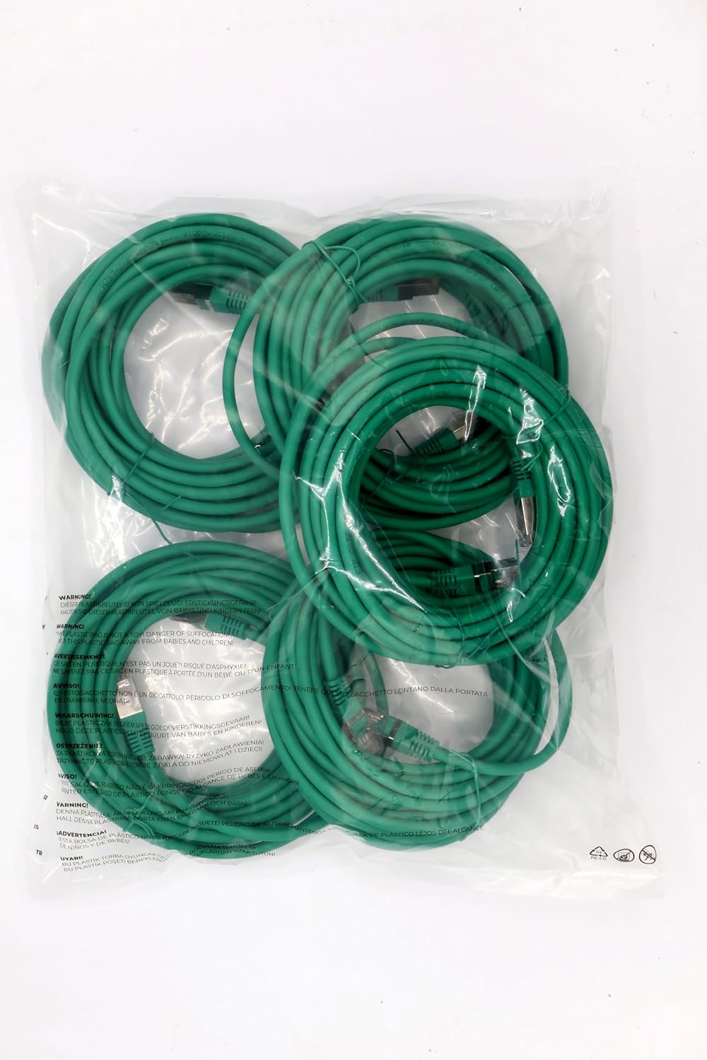 Cat6 Ethernet Cable 0.5m Yellow – 10 pcs