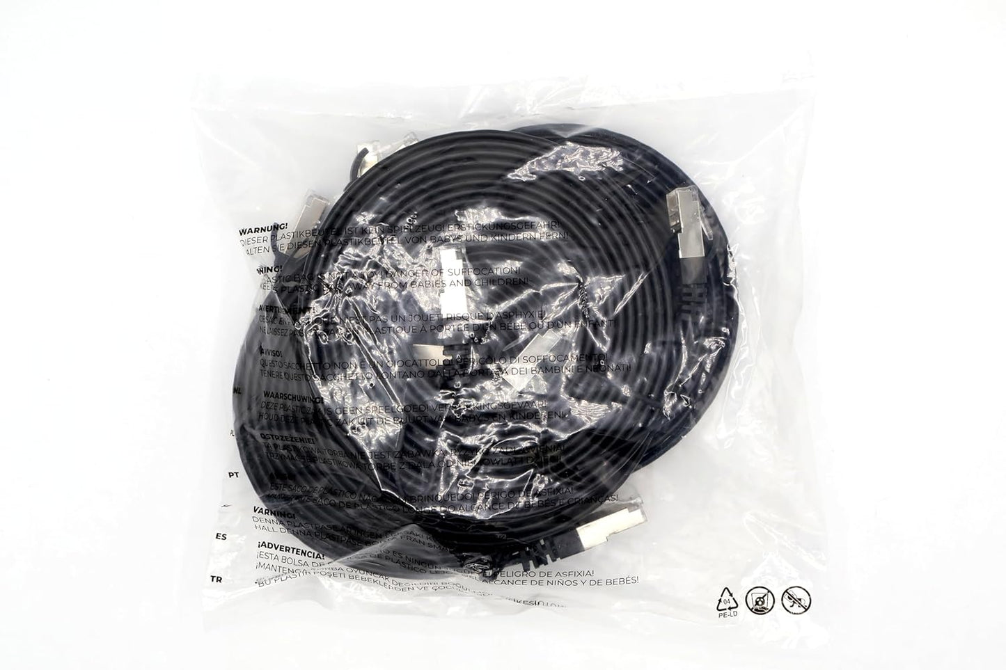 Cat7 Flat Ethernet Cable 7.5m Red