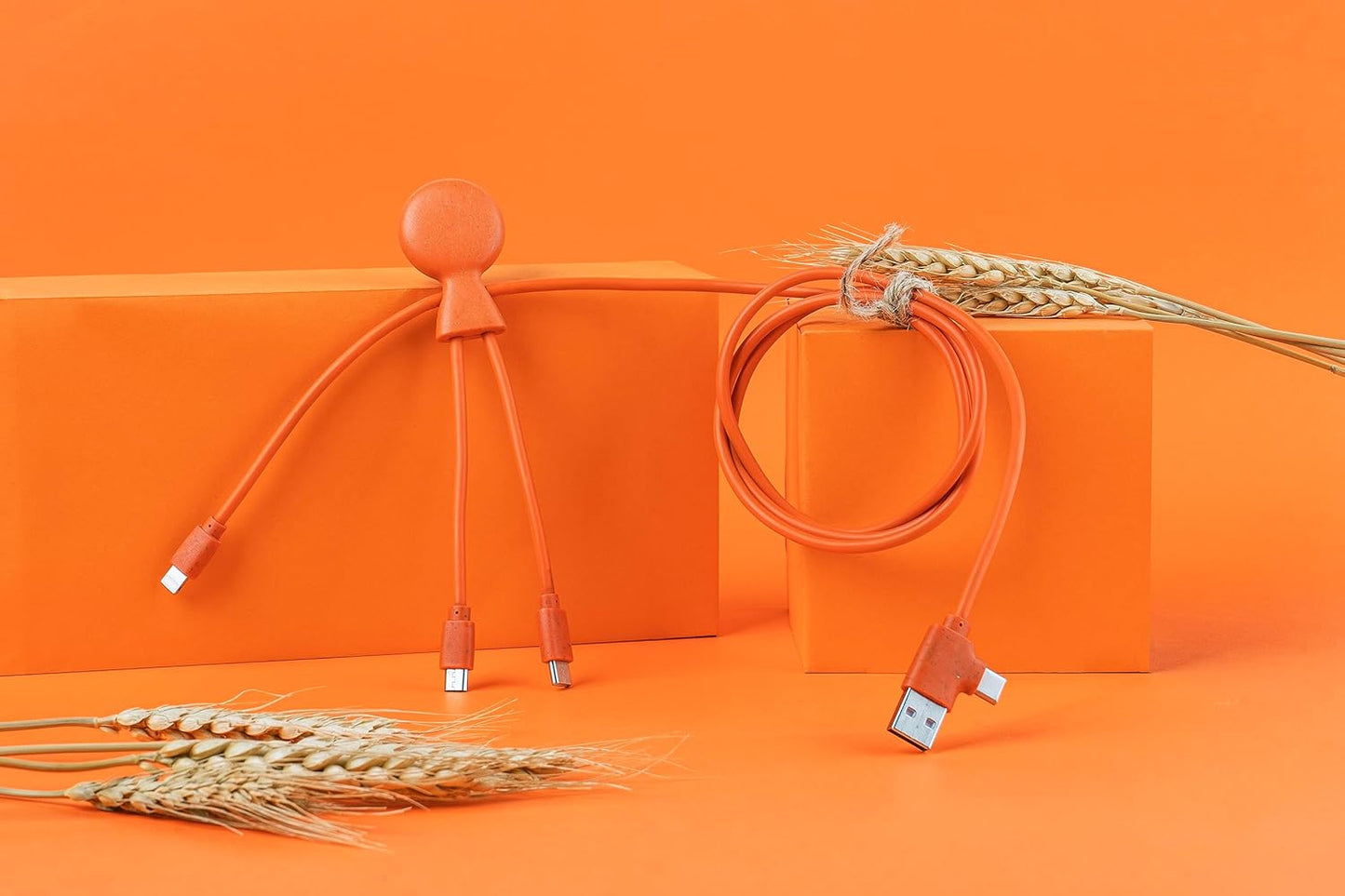 Xoopar Mr Bio 1m Multi-USB Cable Blue