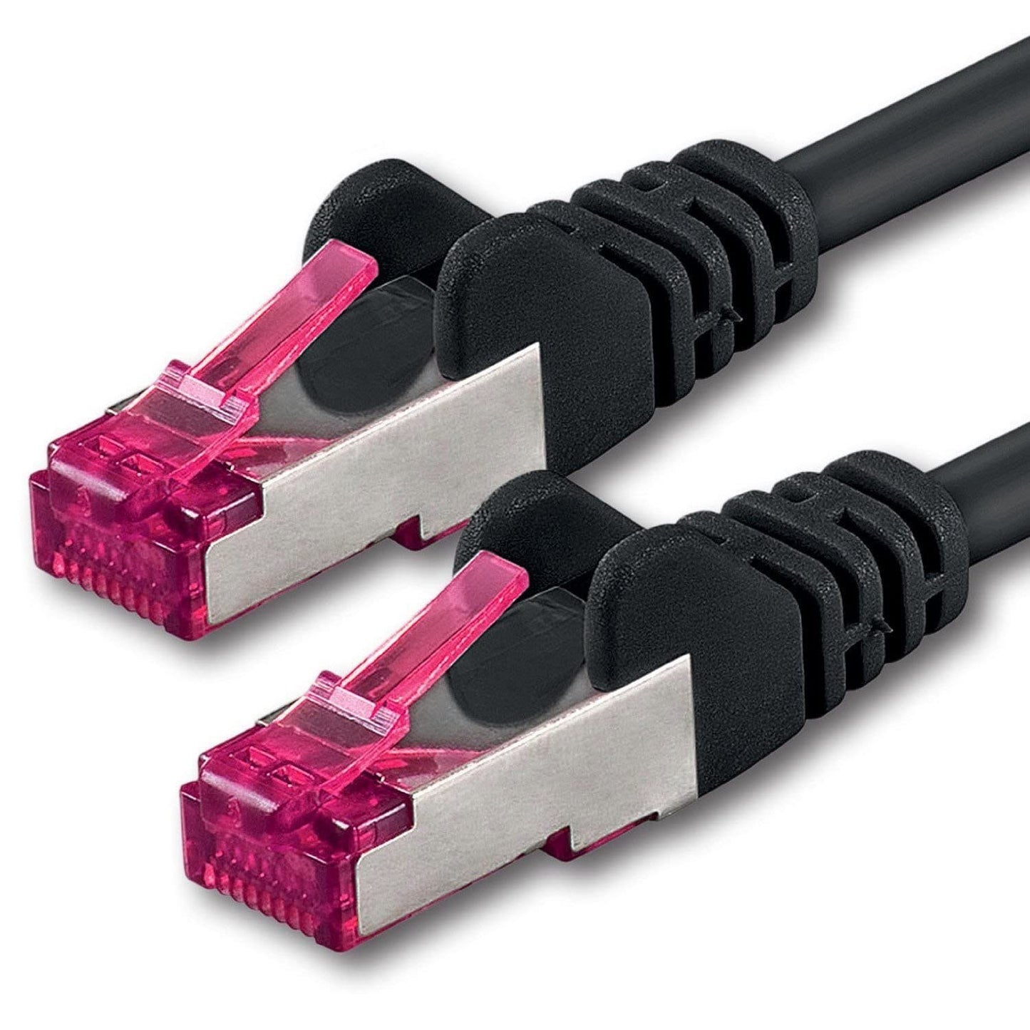 5m CAT6a S-FTP Network Cable Black – 10Gbps