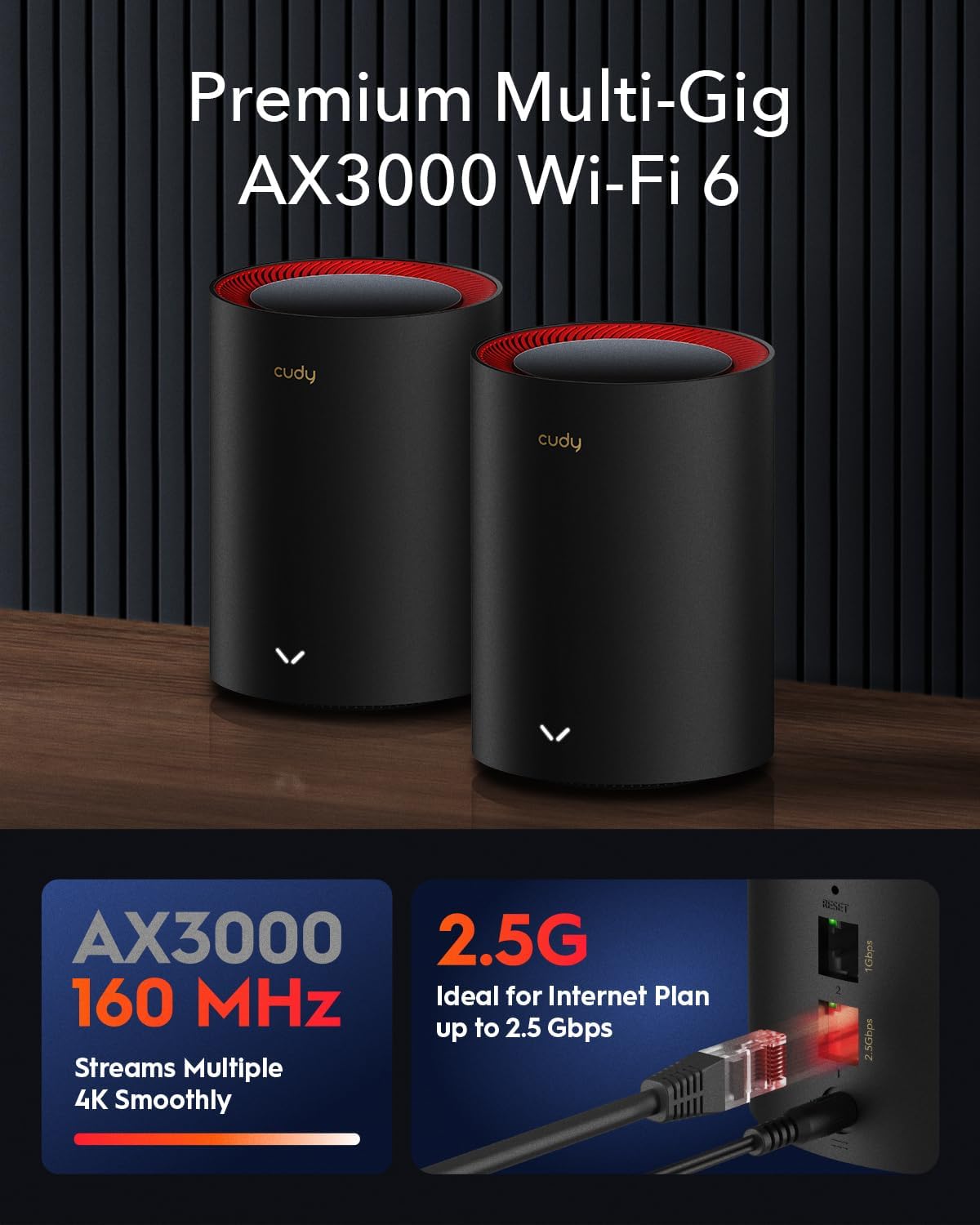 Cudy M3000 AX3000 Mesh Router