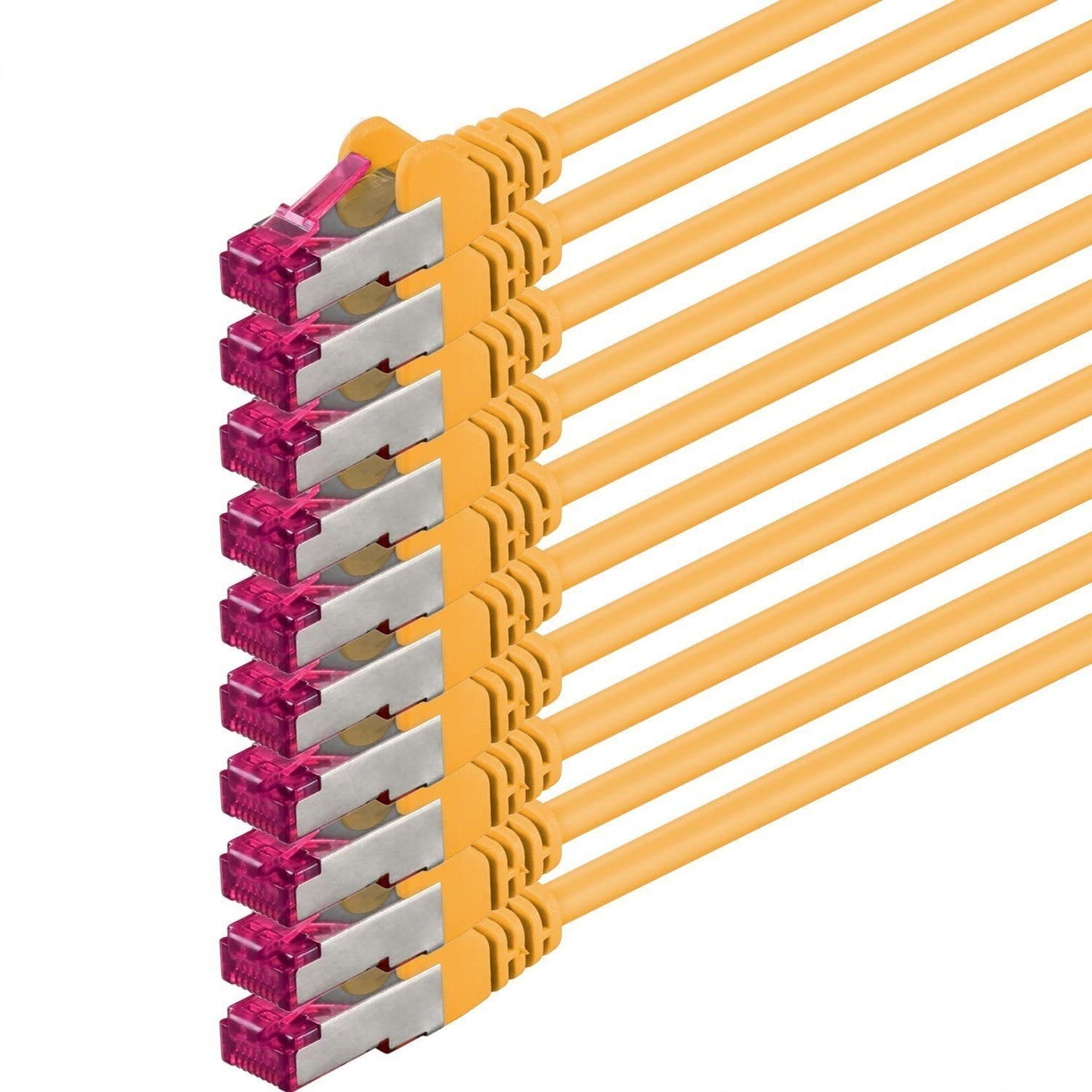 5m CAT6a S-FTP Network Cable Black – 10Gbps