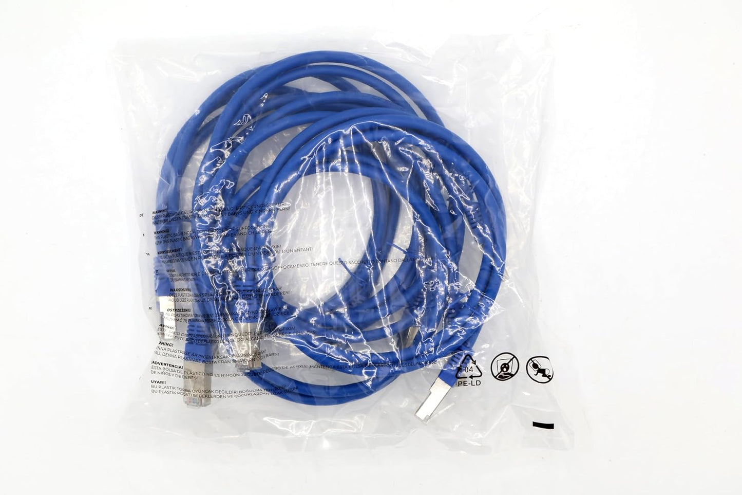 Cat6 Ethernet Cable 0.5m Yellow – 10 pcs