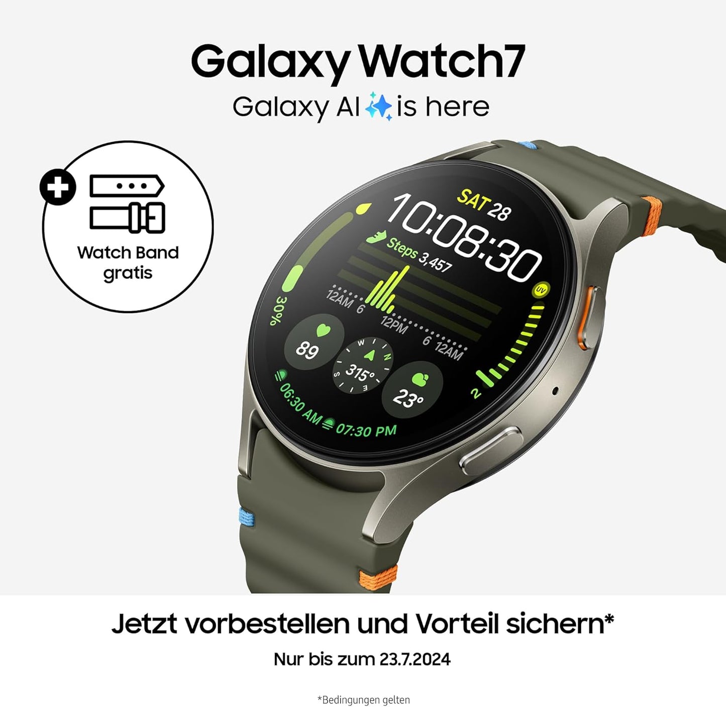 Samsung Galaxy Watch7 40mm Fitness Tracker
