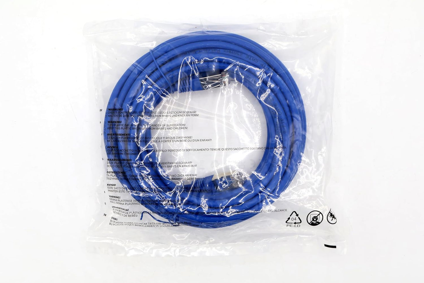 Cat6 Ethernet Cable 0.5m Yellow – 10 pcs