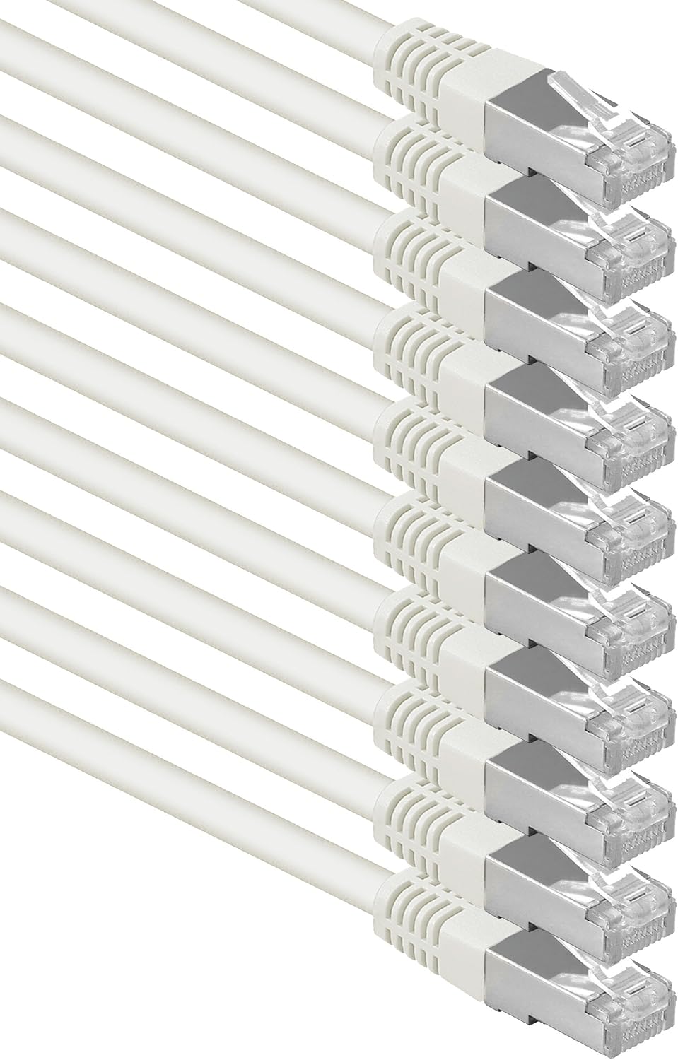 Cat6 Ethernet Cable 0.5m Yellow – 10 pcs