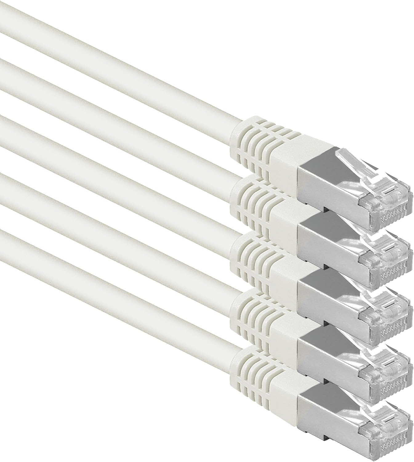 Cat6 Ethernet Cable 0.5m Yellow – 10 pcs