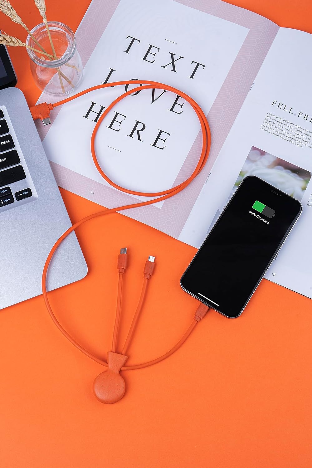 Xoopar Mr Bio 1m Multi-USB Cable Blue