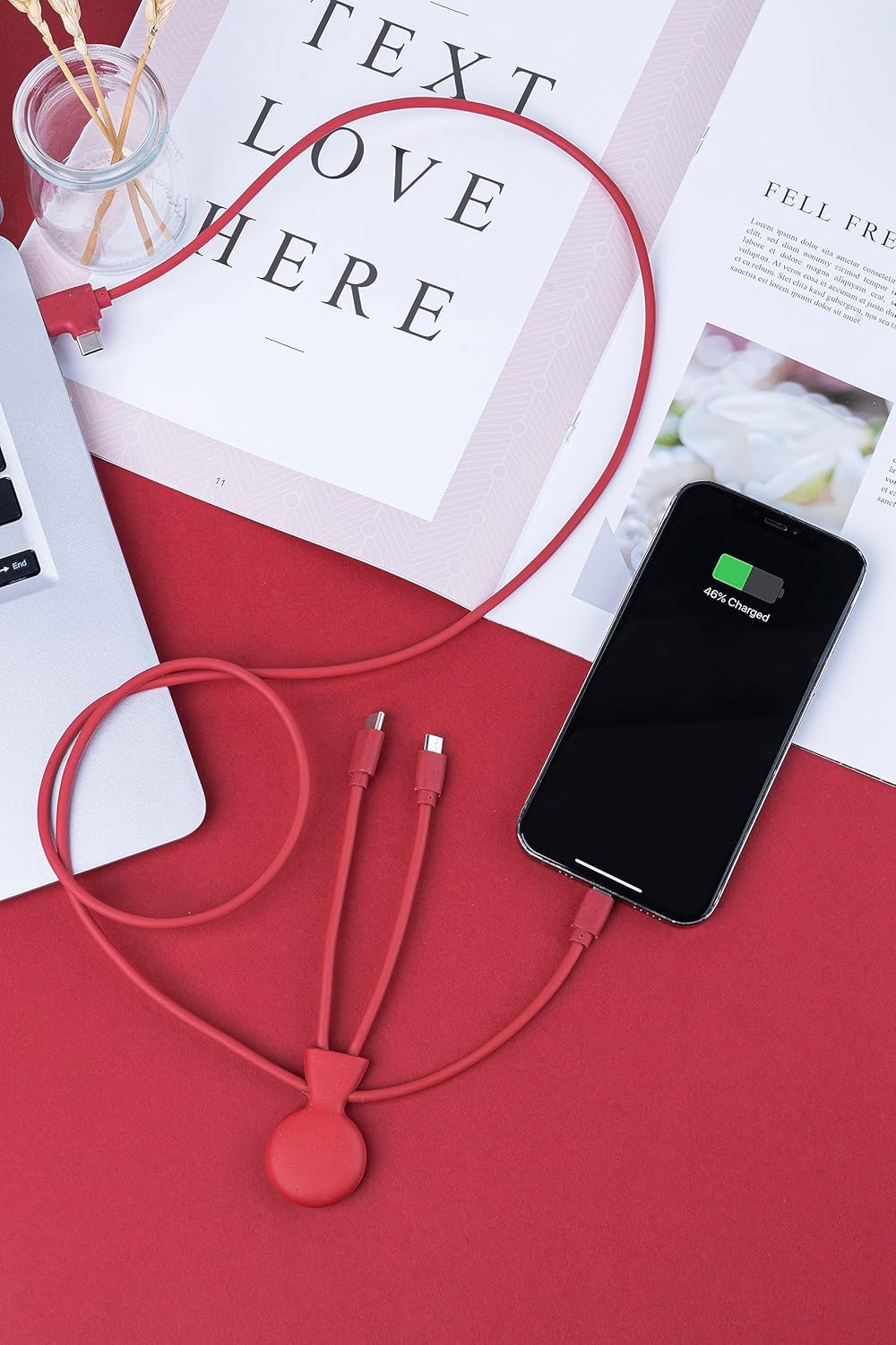 Xoopar Mr Bio 1m Multi-USB Cable Blue