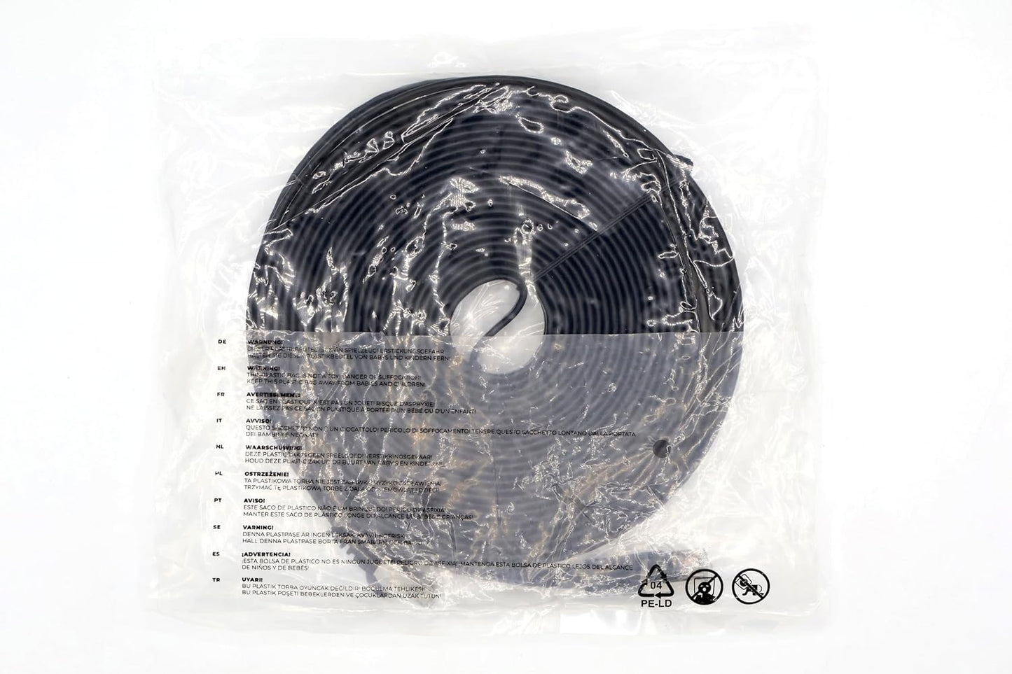 Cat7 Flat Ethernet Cable 0.25m Blue – 10 pcs