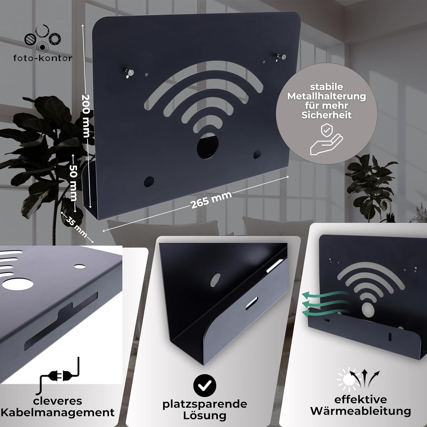 FRITZ!Box Wall Mount by foto-kontor