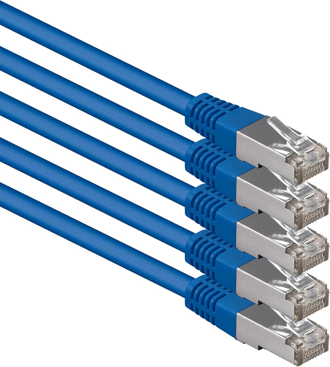 Cat6 Ethernet Cable 0.5m Yellow – 10 pcs