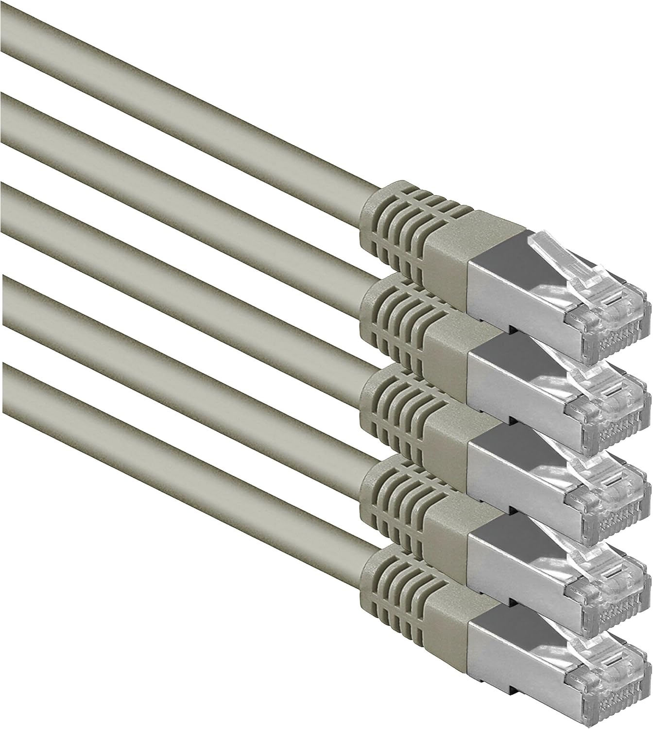 Cat6 Ethernet Cable 0.5m Yellow – 10 pcs