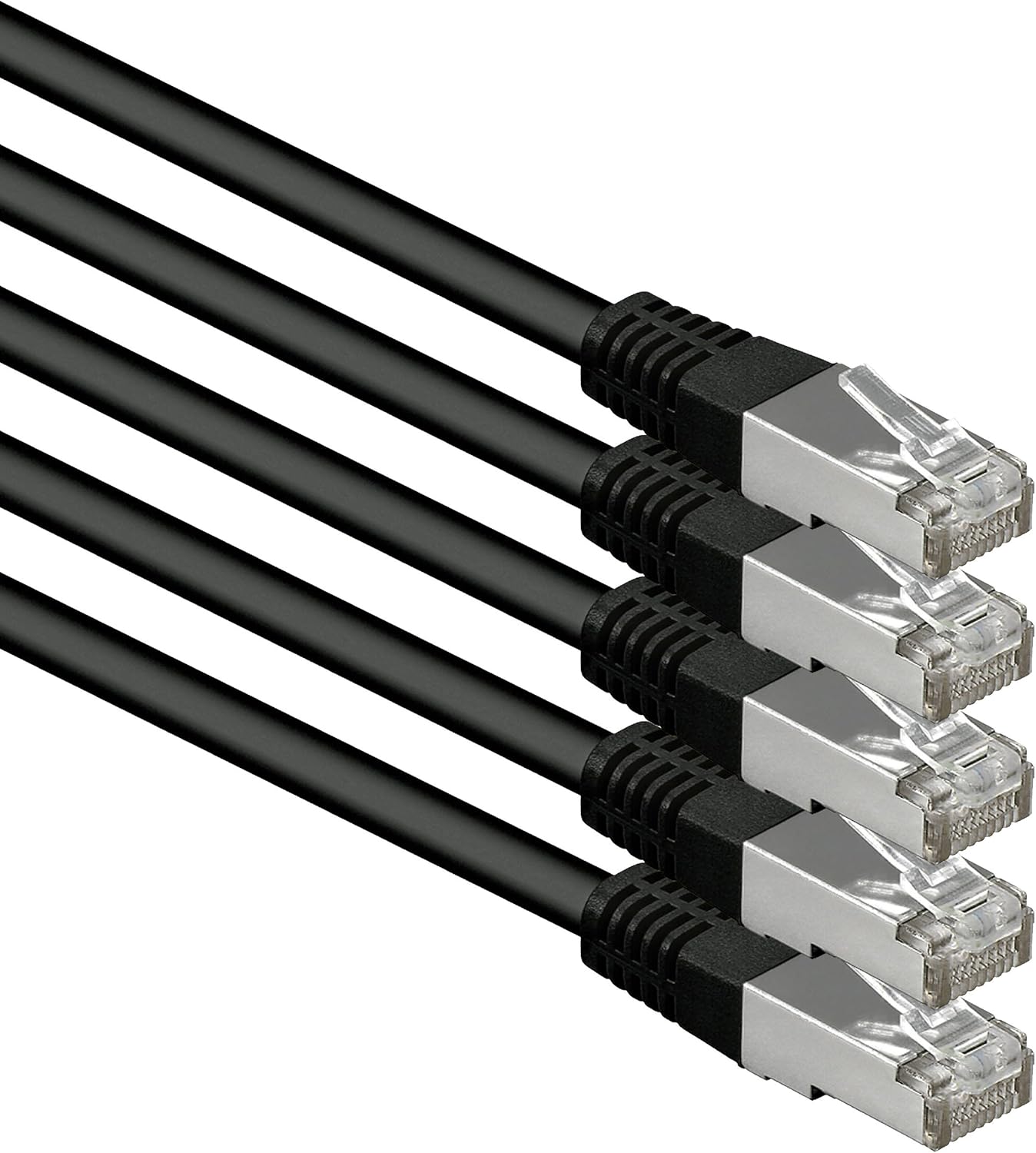 Cat6 Ethernet Cable 0.5m Yellow – 10 pcs