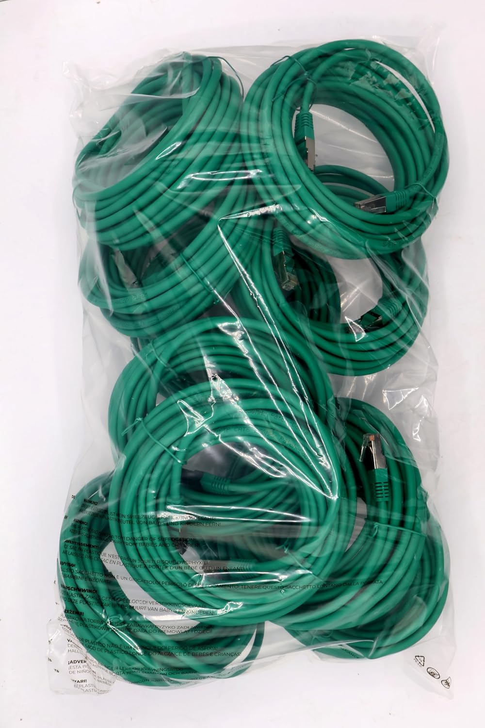 Cat6 Ethernet Cable 0.5m Yellow – 10 pcs