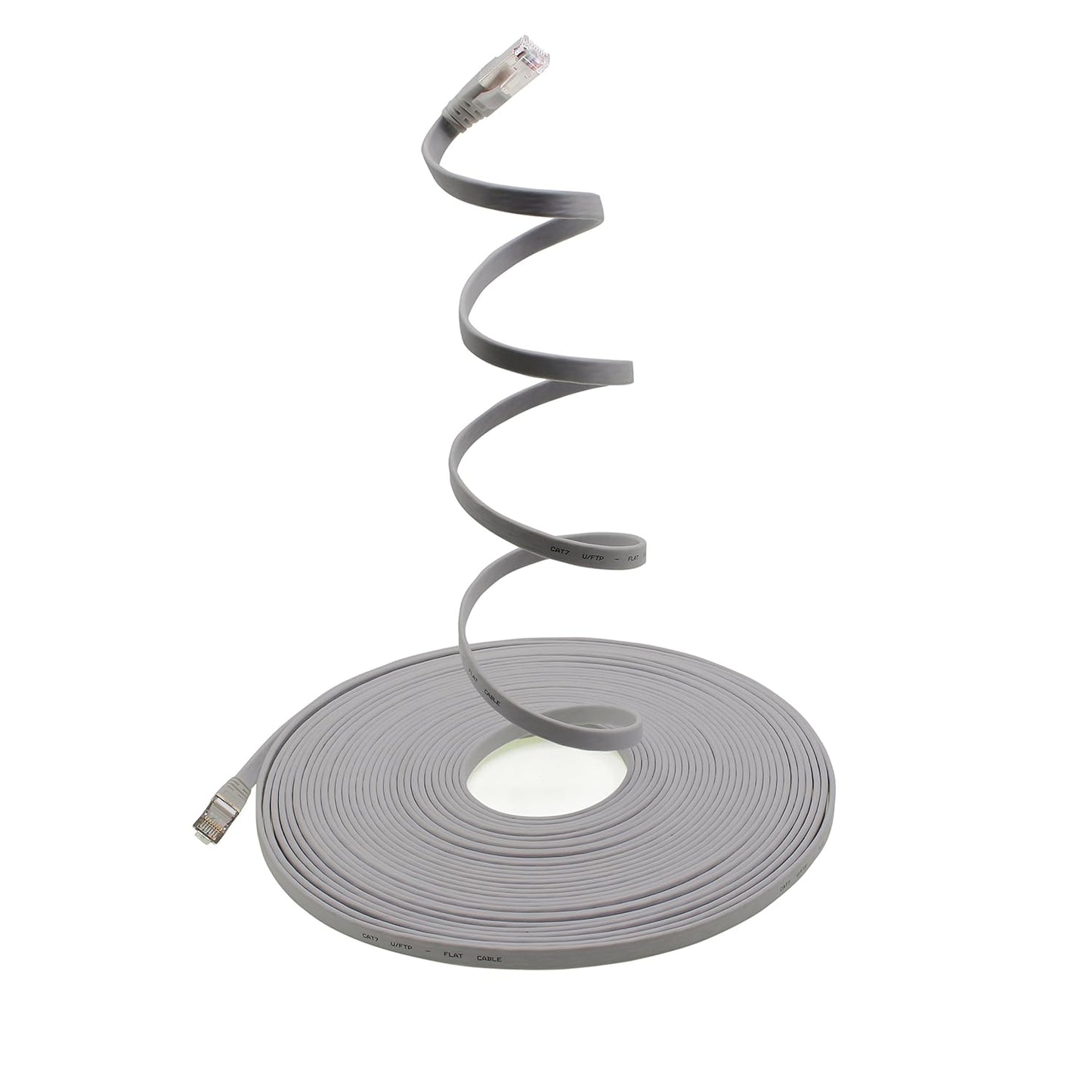 Cat7 Flat Ethernet Cable 7.5m Red