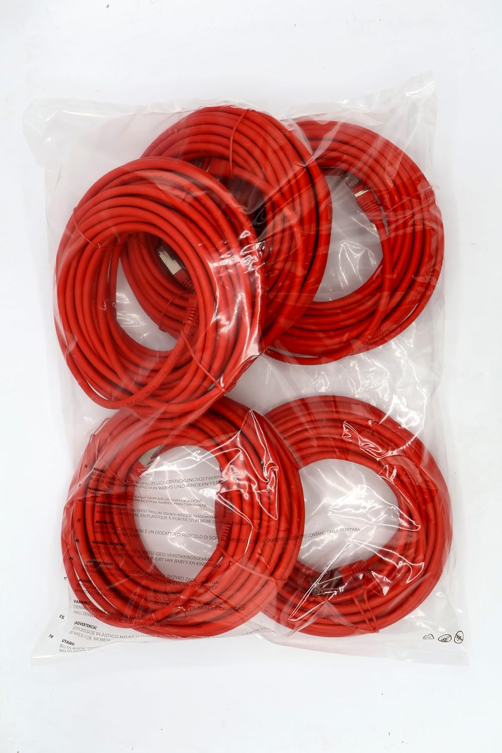 Cat6 Ethernet Cable 0.5m Yellow – 10 pcs