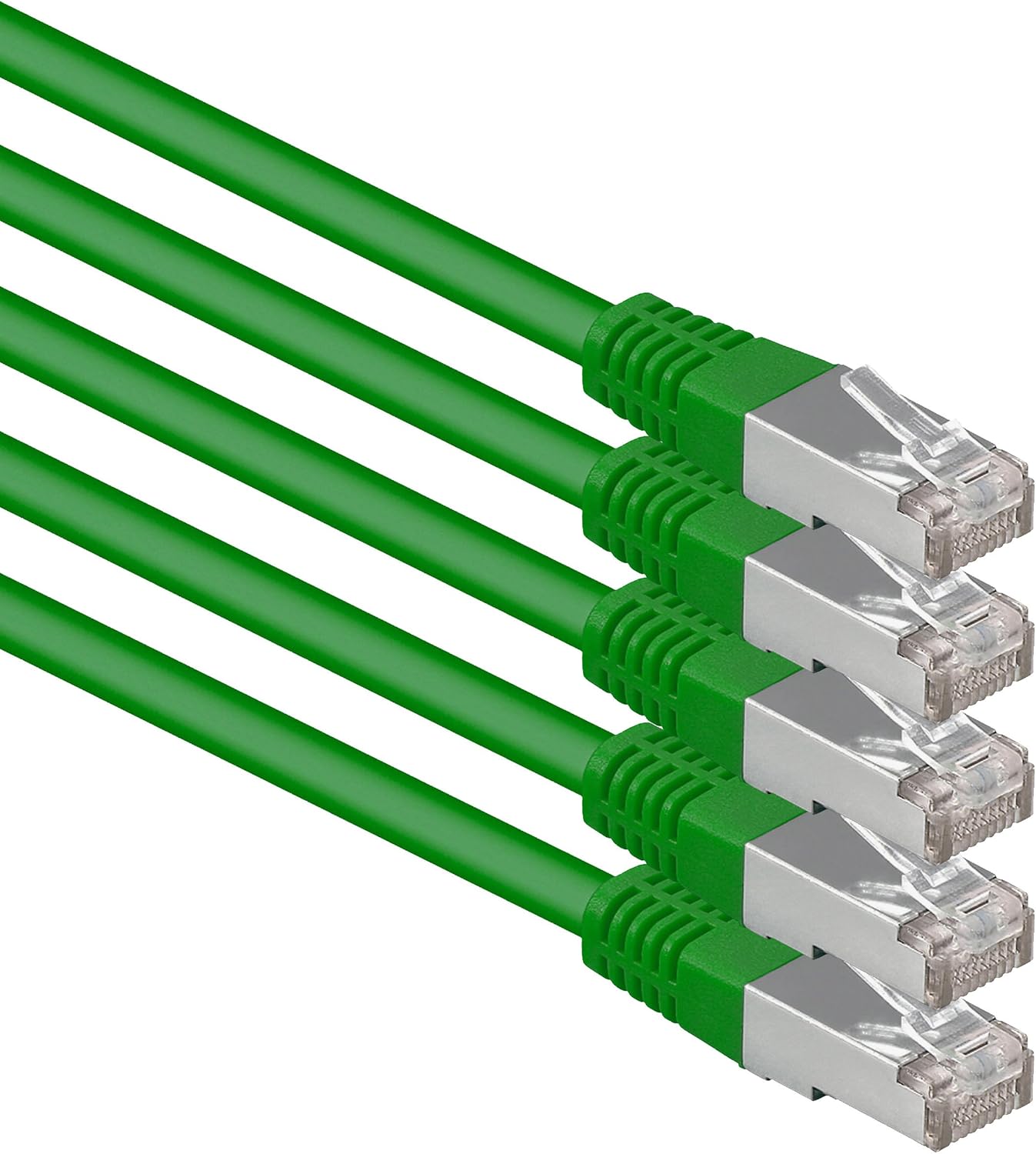 Cat6 Ethernet Cable 0.5m Yellow – 10 pcs