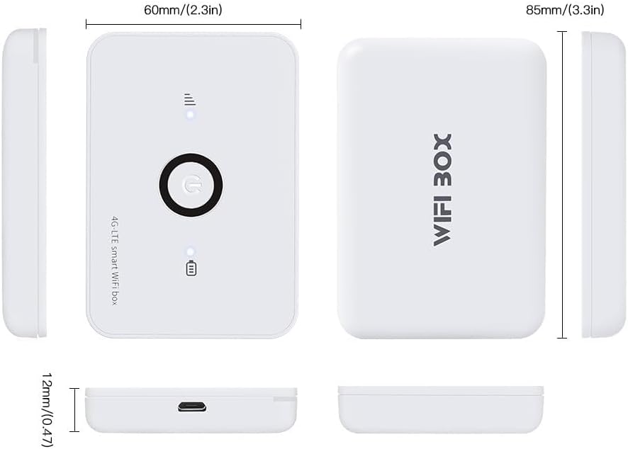 HOSAYA MF906 4G Portable WiFi Router