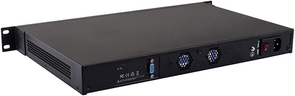 HUNSN 1U Firewall i3 8LAN 128GB