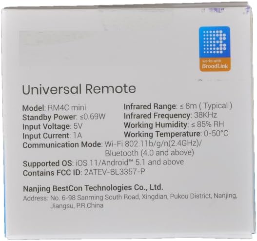 RM4C Mini WiFi IR Remote Controller