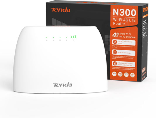 Tenda N300 Wi-Fi 4G LTE Router
