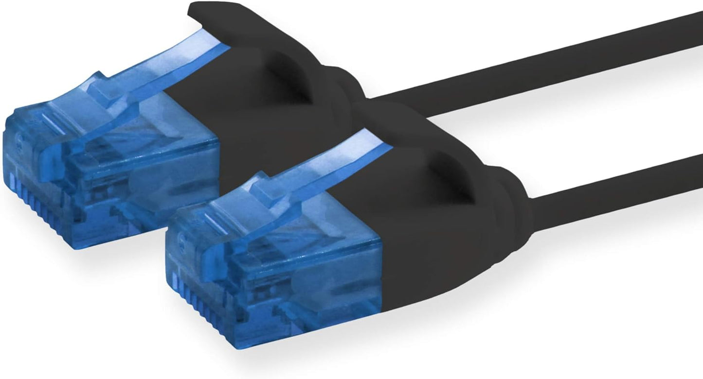 1aTTack.de Cat6 Network Cable 10m Slim Black